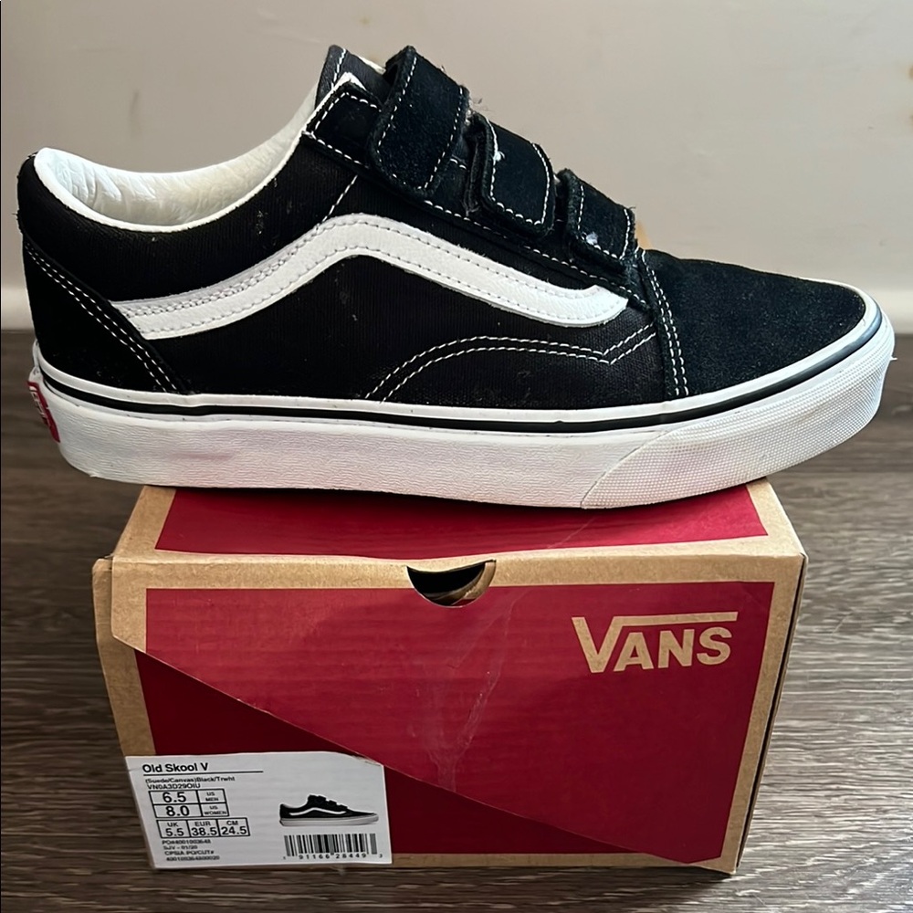 Vans Old Skool V Black Shoes